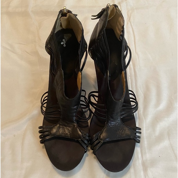 Nine West Sophia Black Pumps Heels Sz 8.5 - Picture 5 of 5